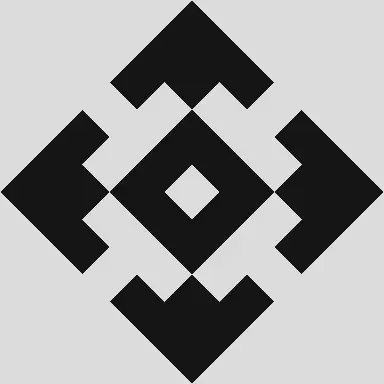 Мап-арт: Логотип Binance