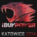 Мап-арт: Стикер iBUYPOWER, Katowice 2014