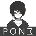 Мап-арт: Надпись «PON3»