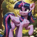 Мап-арт: Твайлайт Спаркл из «My Little Pony»