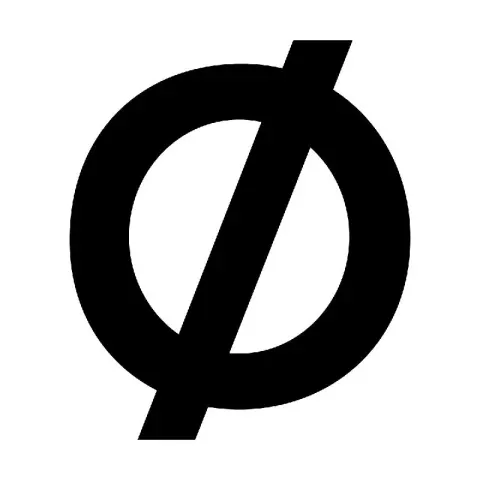 Знак клана ZERO — «Ø»