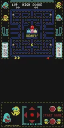 Мап-арт: Pac-Man