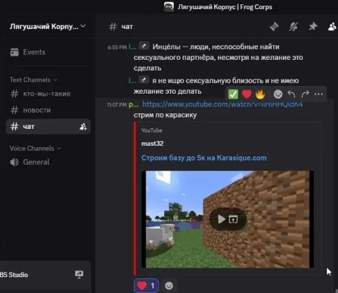 Discord «Лягушачий Корпус