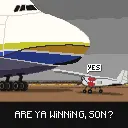 Мап-арт: Мем «Are ya winning, son?»
